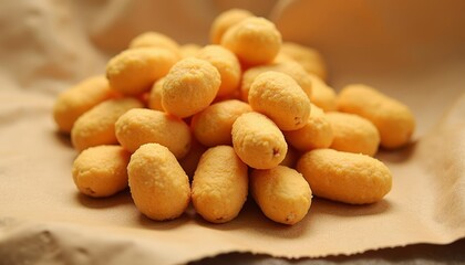 Sticker -  A pile of delicious freshly made bread rolls