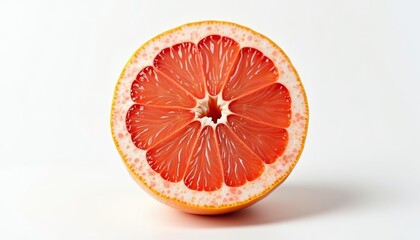  Freshly sliced grapefruit ready to enjoy