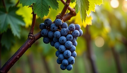 Poster -  Bountiful harvest of fresh blueberries