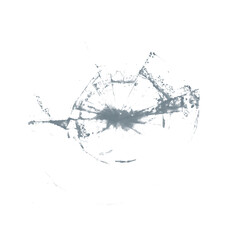 Wall Mural - broken glass effect