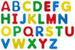 © Vivacity Images - Alphabet upper case magnetic letters on white with clipping path