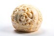 © Hugnaka - Isolated ivory object with visible slime residue, isolated, surface texture, patina, organic staining