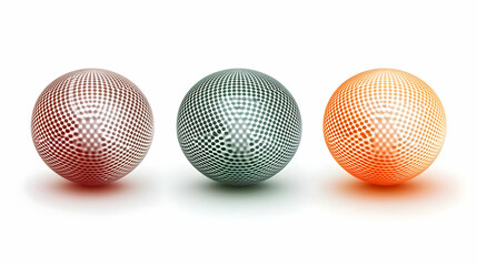 3D Rendered Abstract Spheres Illustration