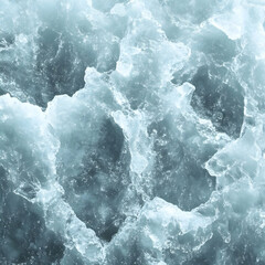 Wall Mural - Abstract Ice Background - Frozen Water Texture