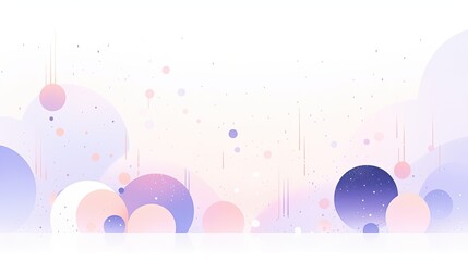 Wall Mural - Minimalist pastel abstract designs feature simple shapes and lines, with soft gradients and subtle texture enhancements