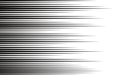 Poster - abstract seamless horizontal speed line pattern suitable for banner, poster.