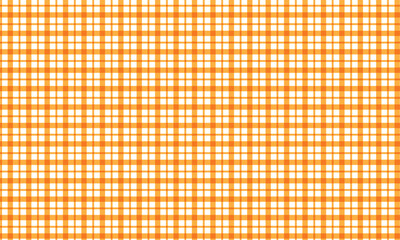 Poster - abstract orange gingham plaid pattern suitable for banner, poster.