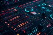 © Creative Laik - DJ mixing music on professional audio mixing desk in nightclub, closeup