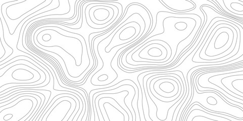 Wall Mural - Modern design with White background with topographic wavy pattern design. White wavy paper curved relief background. Transparent PNG