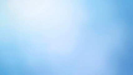 Wall Mural - A Pale Blue Abstract Background With Subtle Light Fading To White In The Upper Corner