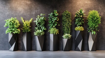 Exploring the beauty of a modern vertical garden a captivating display of lush greenery and innovative design for contemporary spaces