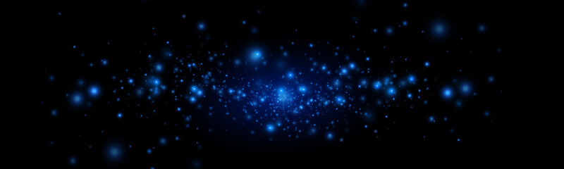 Canvas Print - light glow effect.dust,luxury decoration. vector illustration. christmas flash.