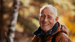 © Mahemud - Outdoor portrait of a happy older white man.