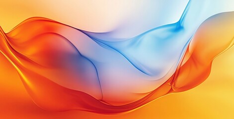 Abstract Flowing Lines in Vibrant Colors - Modern Art Design