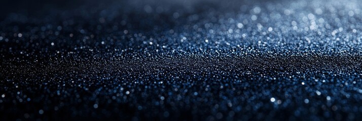 Abstract Blue Glitter Texture Background