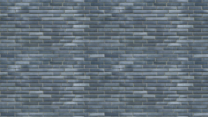 Poster - modern gray brick texture: close-up of smooth, sleek gray bricks with thin, even mortar lines, creating a modern and minimalistic aesthetic for contemporary designs