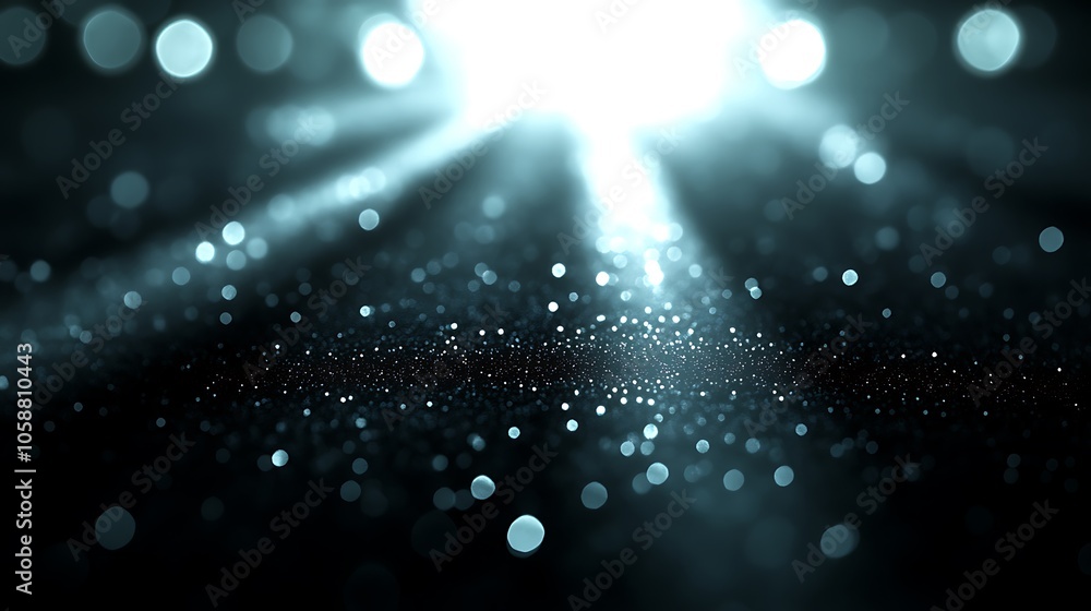 Abstract Light Bokeh Background Abstract Gradient Background with Copy Space