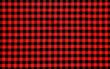 © Maxim Chuev - Christmas Tartan Plaid Seamless Design Checkered plaid. Cloth Pattern background of Scottish style. new year textile decorations. Red, Black top view. empty tablecloth table cloth texture