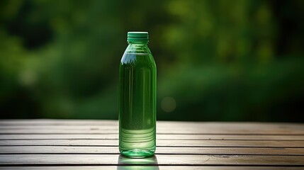 Poster - screw green water bottle