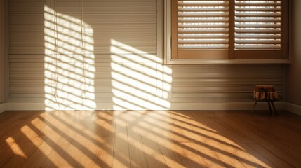 Wall Mural - slats window texture