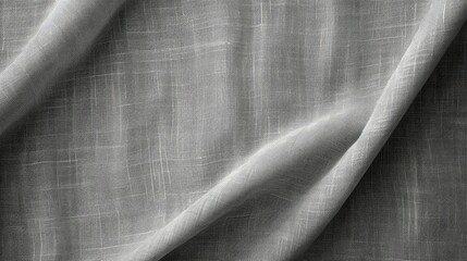 Wall Mural - natural gray fabric texture