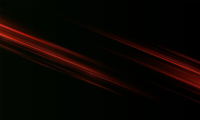 Wall Mural - speed ​​vector illustration, road. red laser beams isolated on black background. abstract light effe