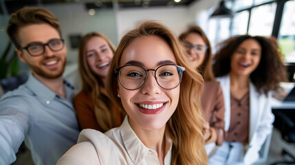 Wall Mural - group of business people