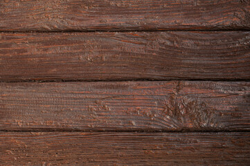 Wall Mural - Old wooden background or texture