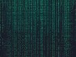 © Bussakon - Seamless Matrix Style Digital Binary Code Pattern Background with Copy Space