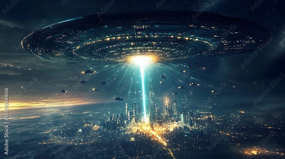 Massive Alien Mothership Obliterates Cities as Humanity Watches ...