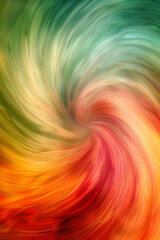 Wall Mural - vertical dynamic swirls of color against a dynamic linear gradient background.