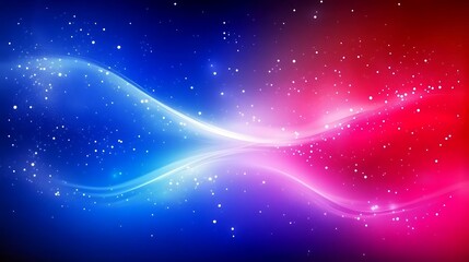 Wall Mural - abstract blue red galaxy background soft pastel background for graphic design templates