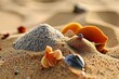 © deep breath - sand grains individual grains of sand each with its own shape an