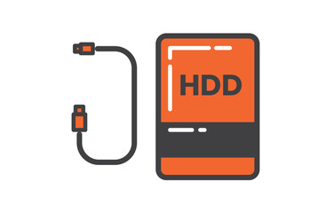 Tech Icon Vector_Hard drive-05