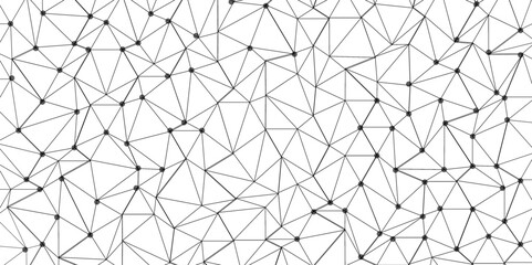 Abstract of simple gray line triangle pattern geometric background. Seamless geometric polygonal repeatable pattern swatch background, Trendy design vector background for web backdrop orpaper print.	
