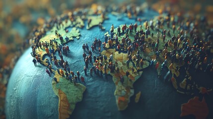 Aufkleber - Large enterprises use CRM systems to manage global customer bases.