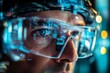 © vasyan_23 - Futuristic technology concepts with augmented reality smart glasses