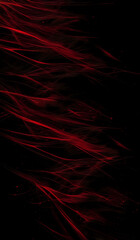 Black background with abstract red color