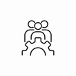 © Nijat - configuration team management icon sign vector