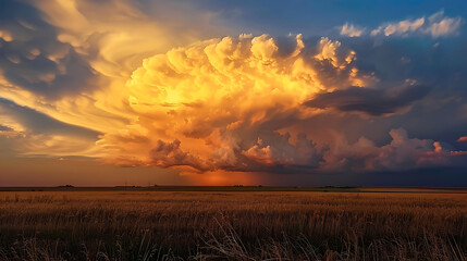 Wall Mural - sky and cloud