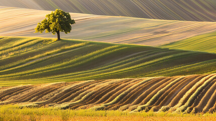 Canvas Print - field landscape