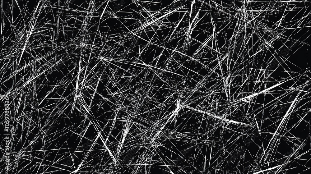 Dynamic Backgrounds with Chaotic Line Arrays: A Hand-Drawn Black and ...