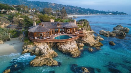 Oceanfront Luxury Home with Scenic Views