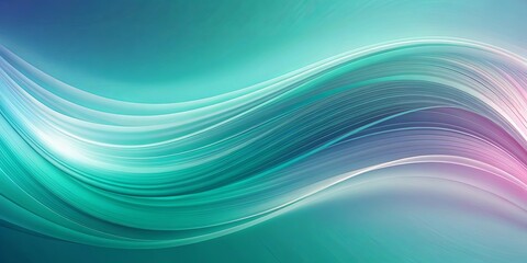 Wall Mural - curving lines in shades of blue, white, and purple create a dynamic abstract backdrop