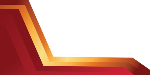 Wall Mural - simple red and gold modern geometric background