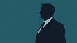 © Li - Management vector illustration featuring business concepts with icons for strategy, leadership, teamwork, and organization, using modern flat design style with clean lines and vibrant colors,