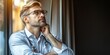 © Alexander Chaykin - Professional Doctor in Thoughtful Pose with Glasses