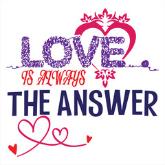 love is always the answer