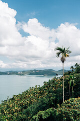 Canvas Print - View of Sun Moon Lake in Nantou County, Taiwan