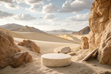 Wall Mural - desert in the desert